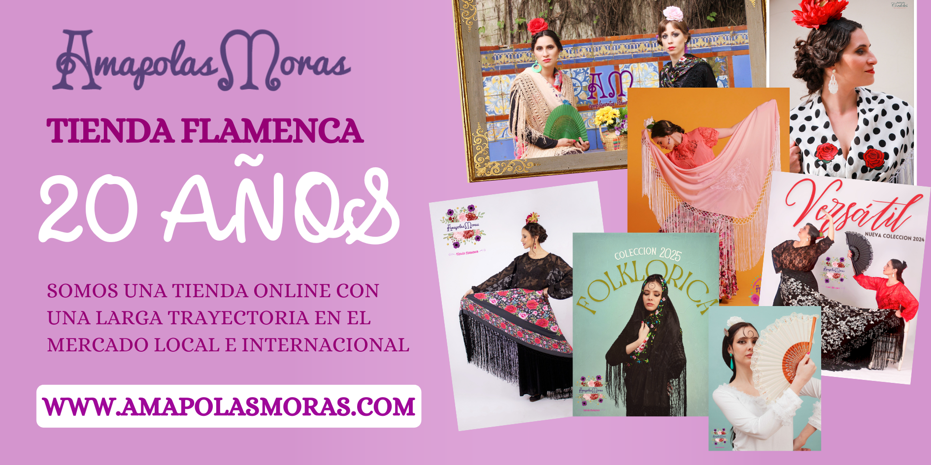 Amapolas Moras es una tienda Flamenca con 20 a&ntilde;os de trayectoria en el mercado nacional e internacional